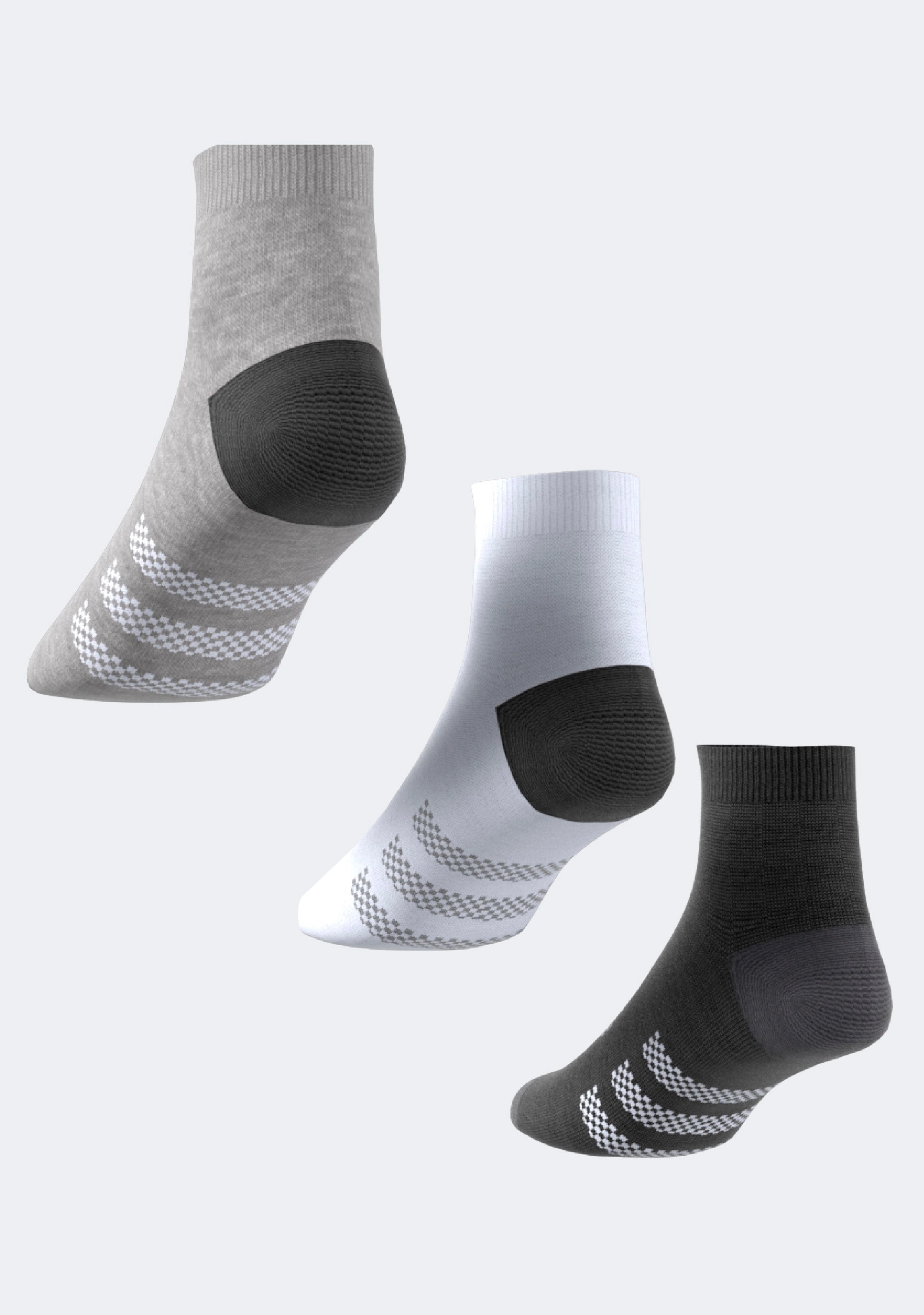 Adidas Kids’ Ankle Socks 3 Pack