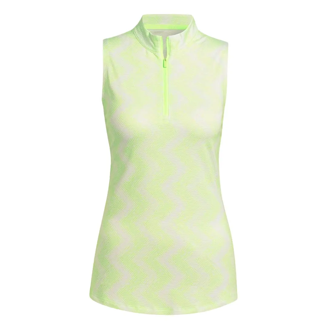 adidas - Women's Ultimate365 Ottoman Printed Sleeveless Polo (IP4230)