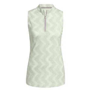 adidas - Women's Ultimate365 Ottoman Printed Sleeveless Polo (IP8689)