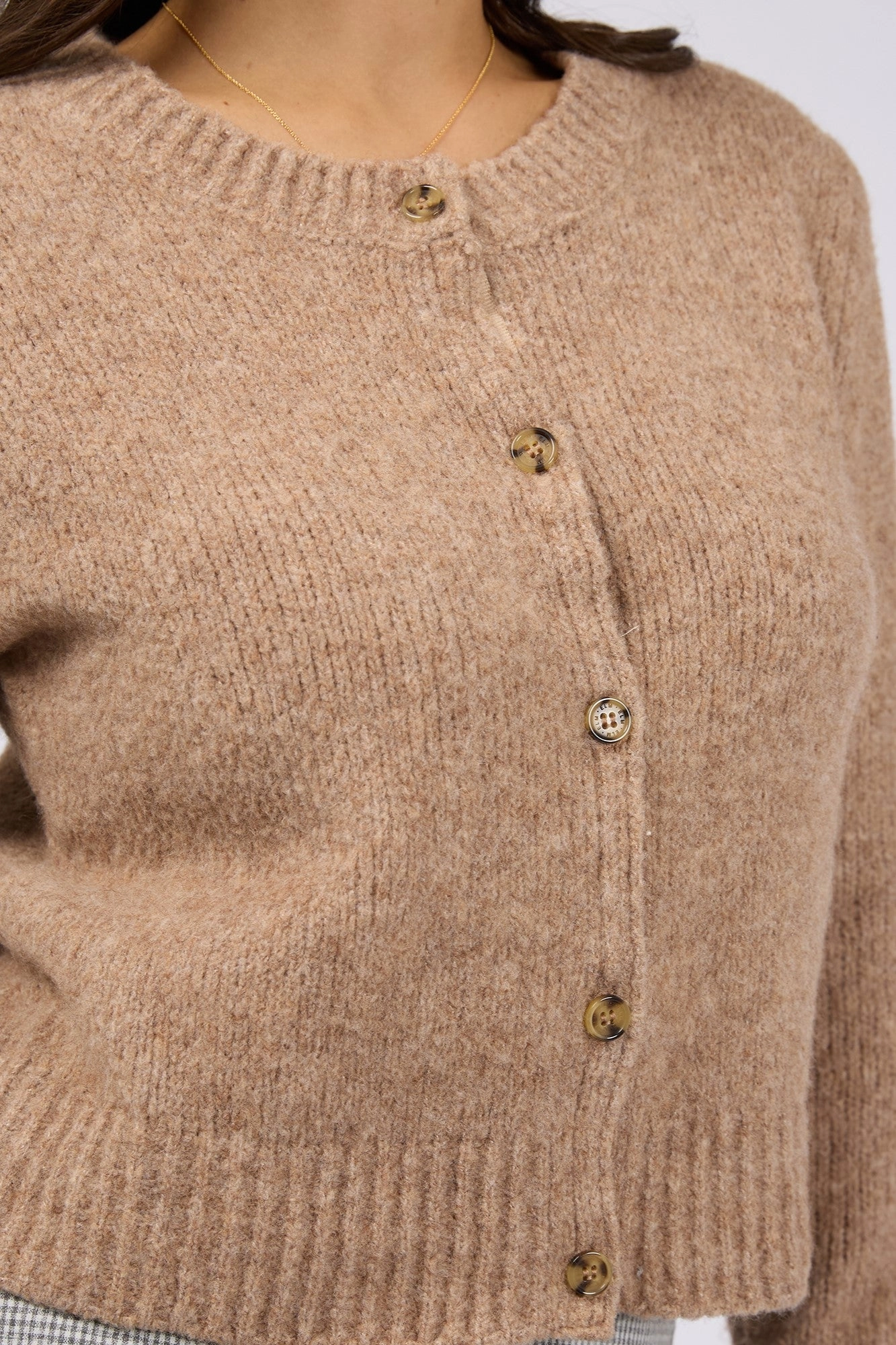 All About Eve Claude Cardigan Oat