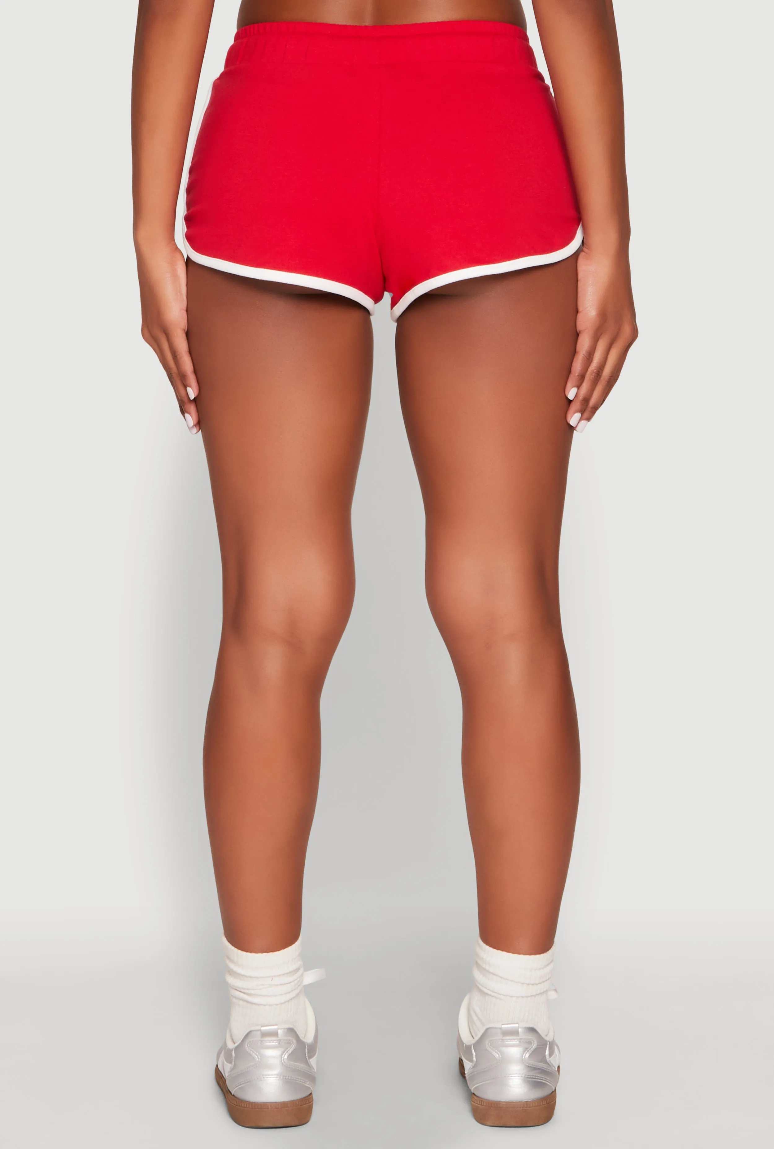 Almost Famous Contrast Trim Dolphin Shorts