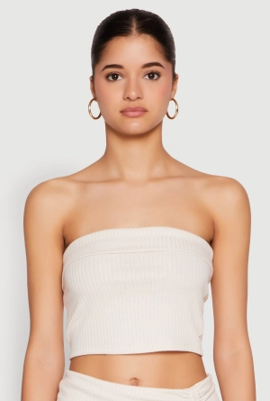 Almost Famous Fold Over Tube Top