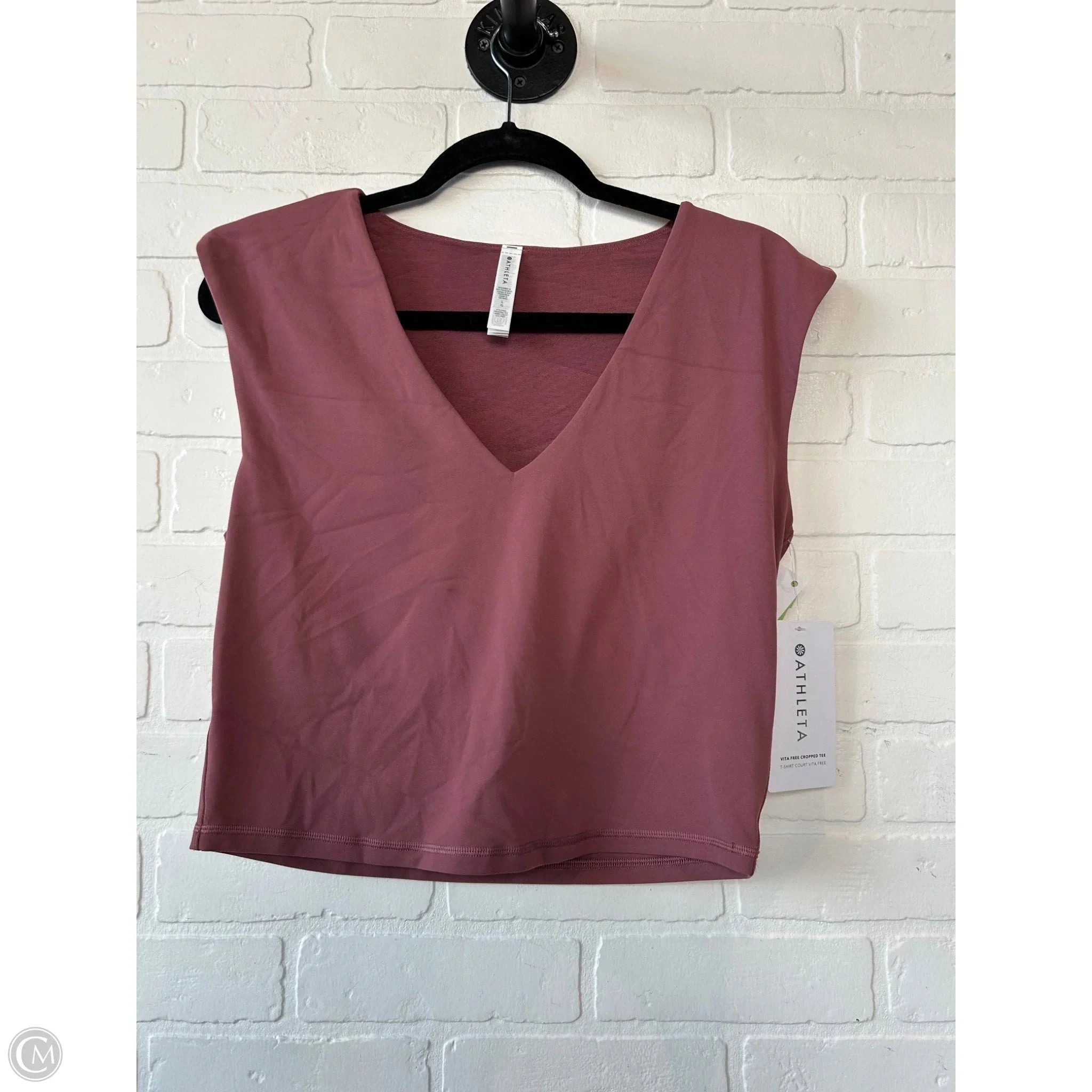 Athletic Tank Top By Athleta In Pink, Size: L