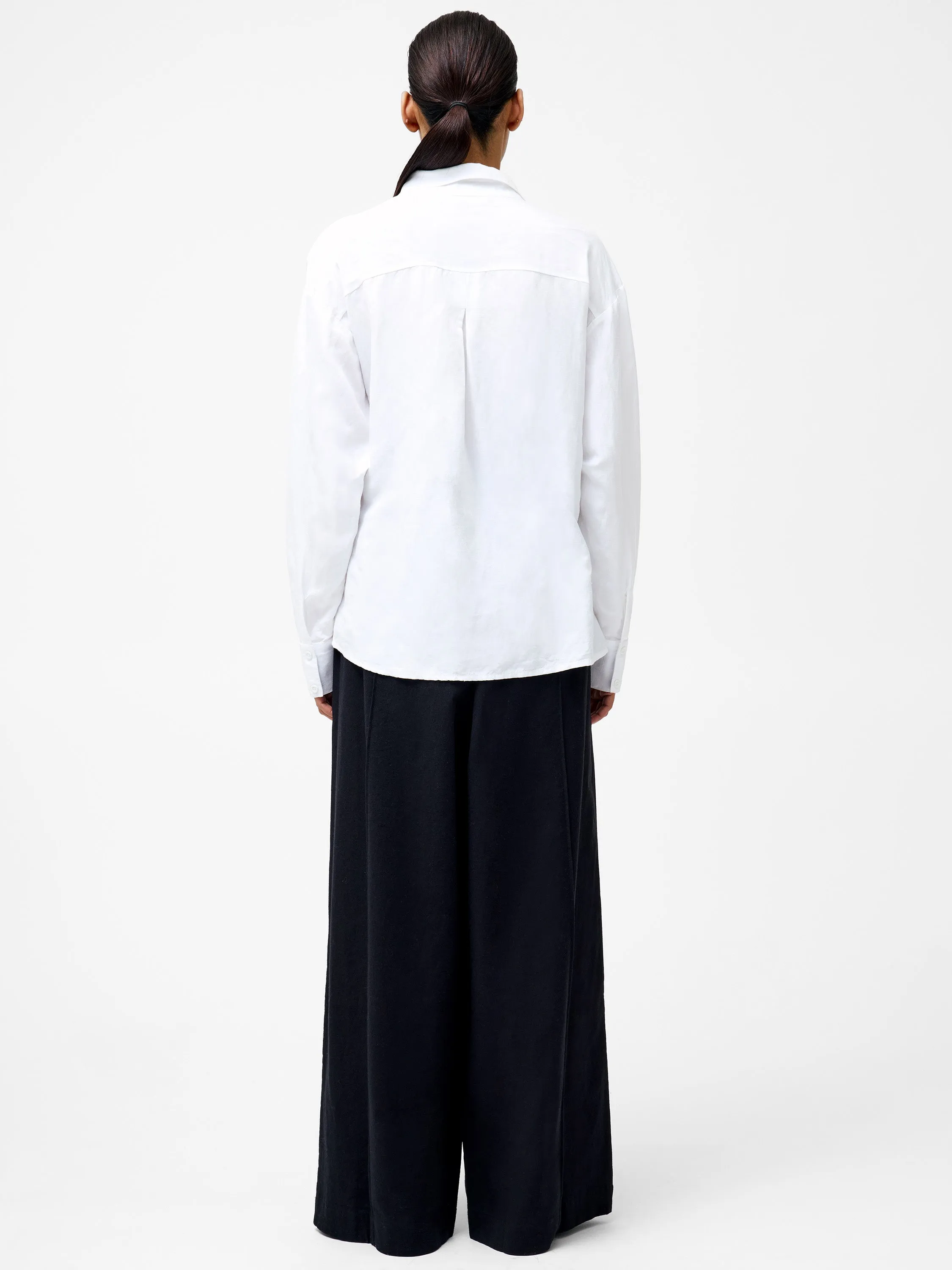 Auri Linen Clasp Shirt