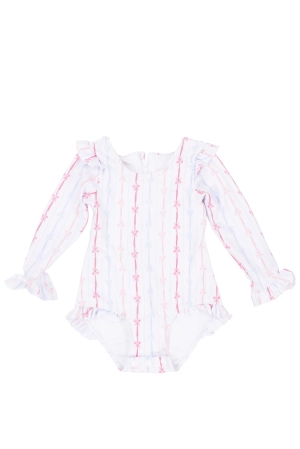 Baby Bella Rash Guard in Breea Bow