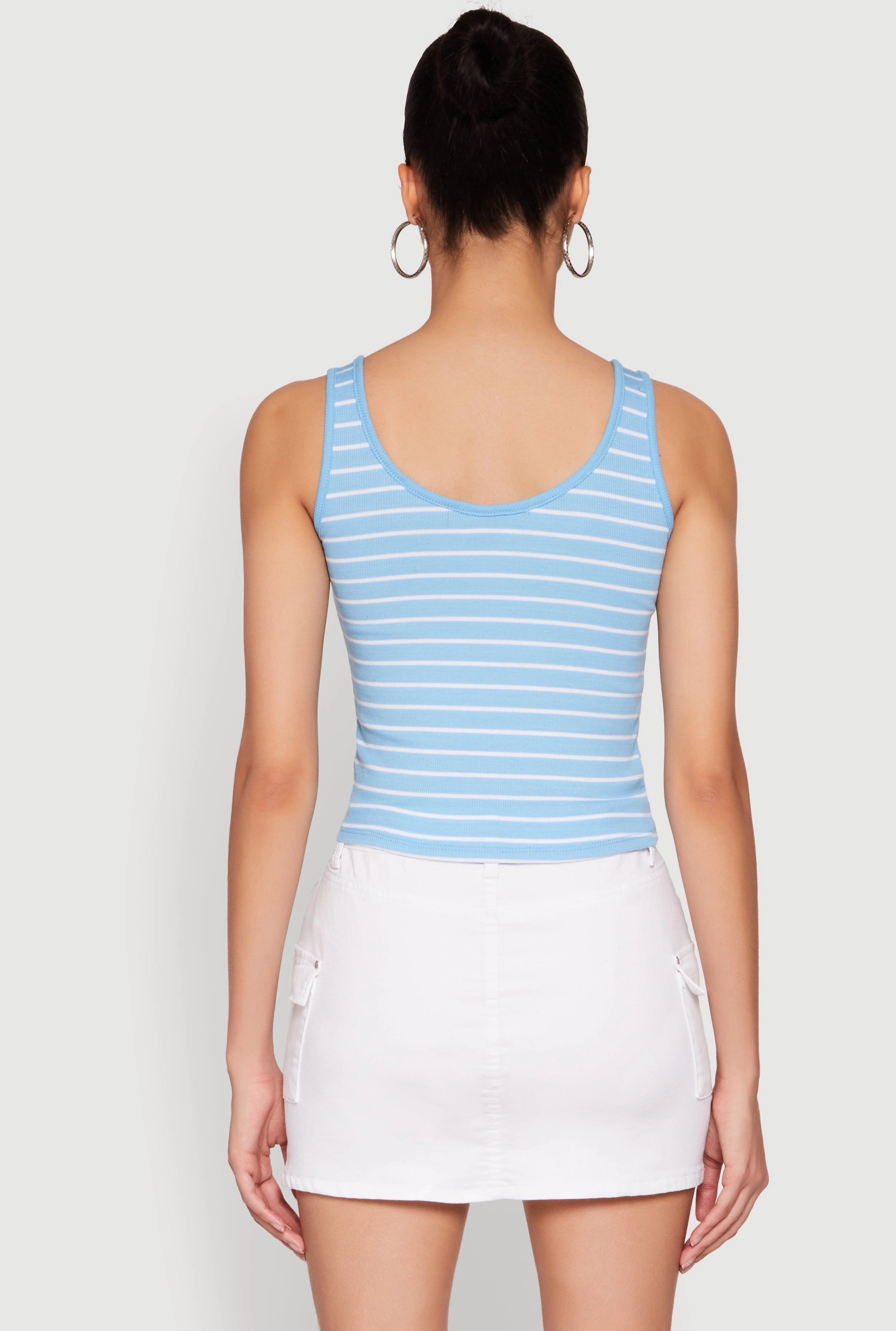 Basic Striped Tank Top