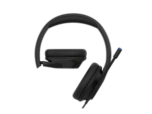 Belkin SoundForm Inspire - Headset - full size - wired - 3.5 mm jack, USB-C - black AUD007FQBK