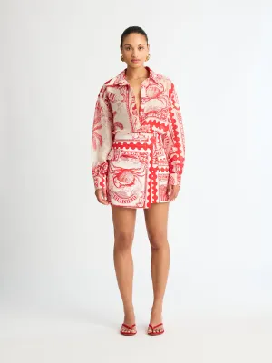 BERMUDA POST MINI SKIRT