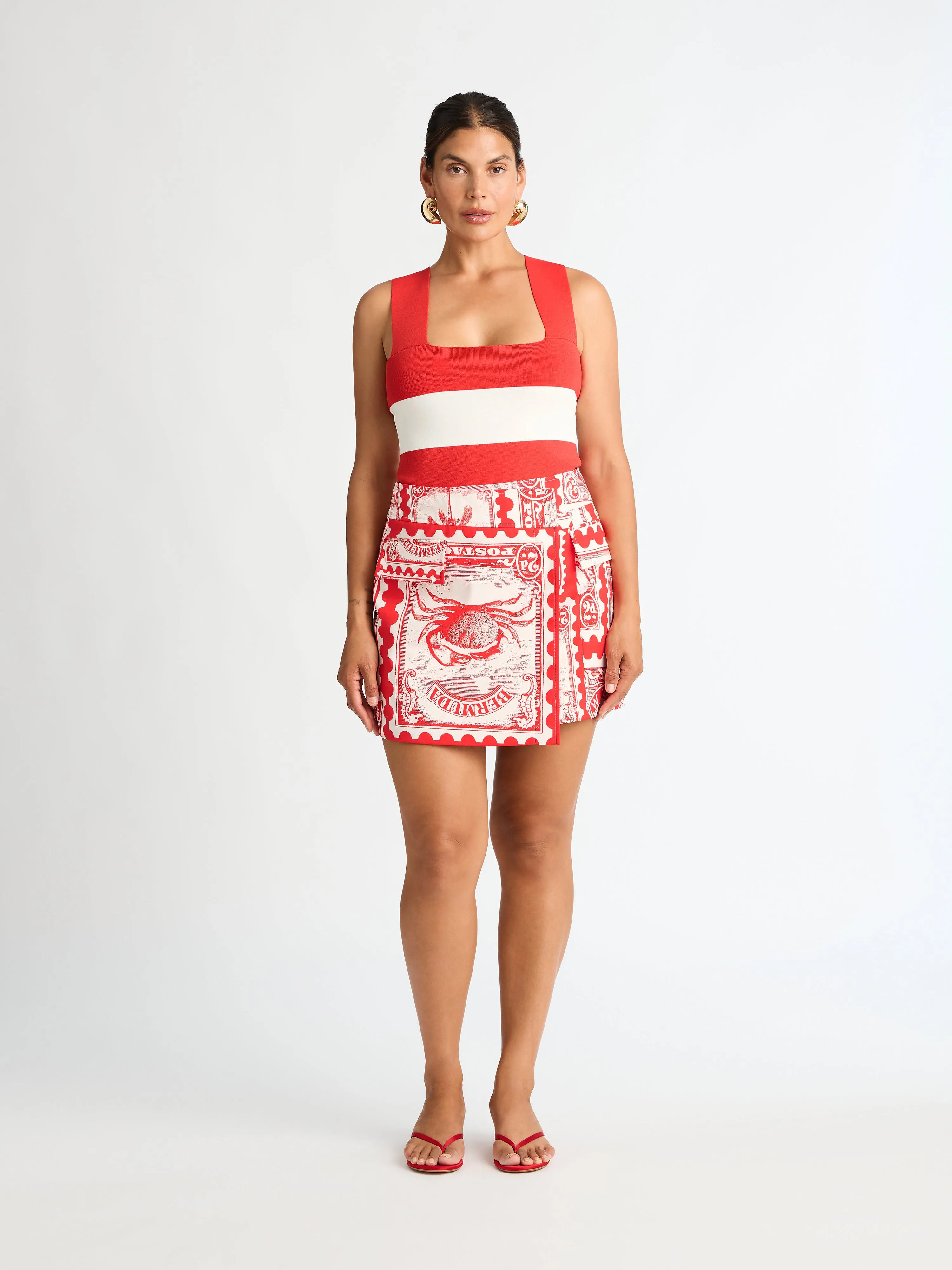 BERMUDA POST MINI SKIRT