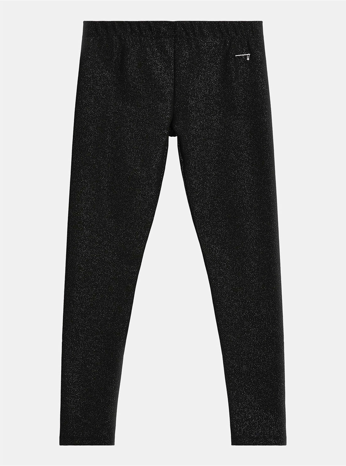Black Foil Punto Milano Jeggings (7-16)