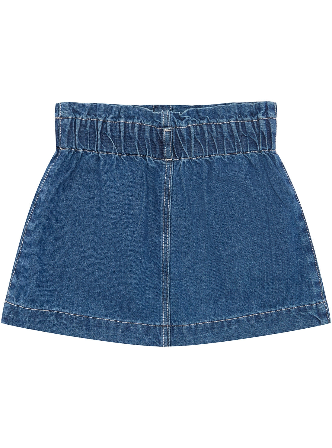 Blue Denim Mini Skirt (2-7)