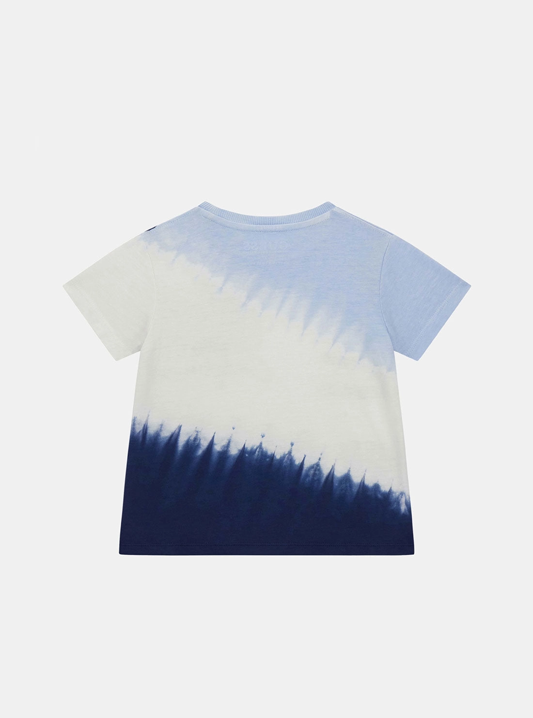 Blue Dip Dye Short Sleeve T-Shirt (2-7)