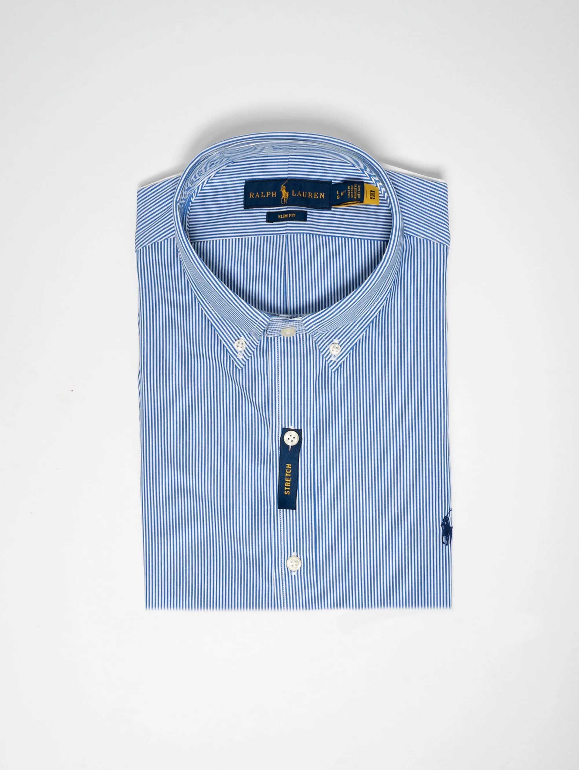 Blue / White Striped Shirt