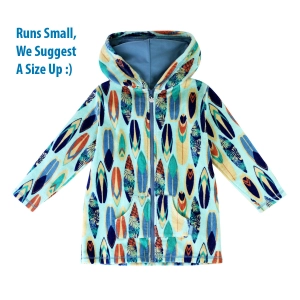 Boy's Hooded Terry Beach Cover-Up | FINAL SALE