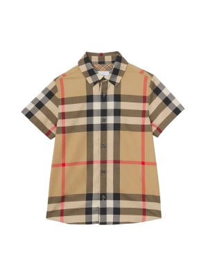 Burberry Kids Vintage Check Short-Sleeve Shirt