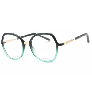 Carolina Herrera Women's Eyeglasses - Green Teal Full Rim Frame | HER 0080 0601 00