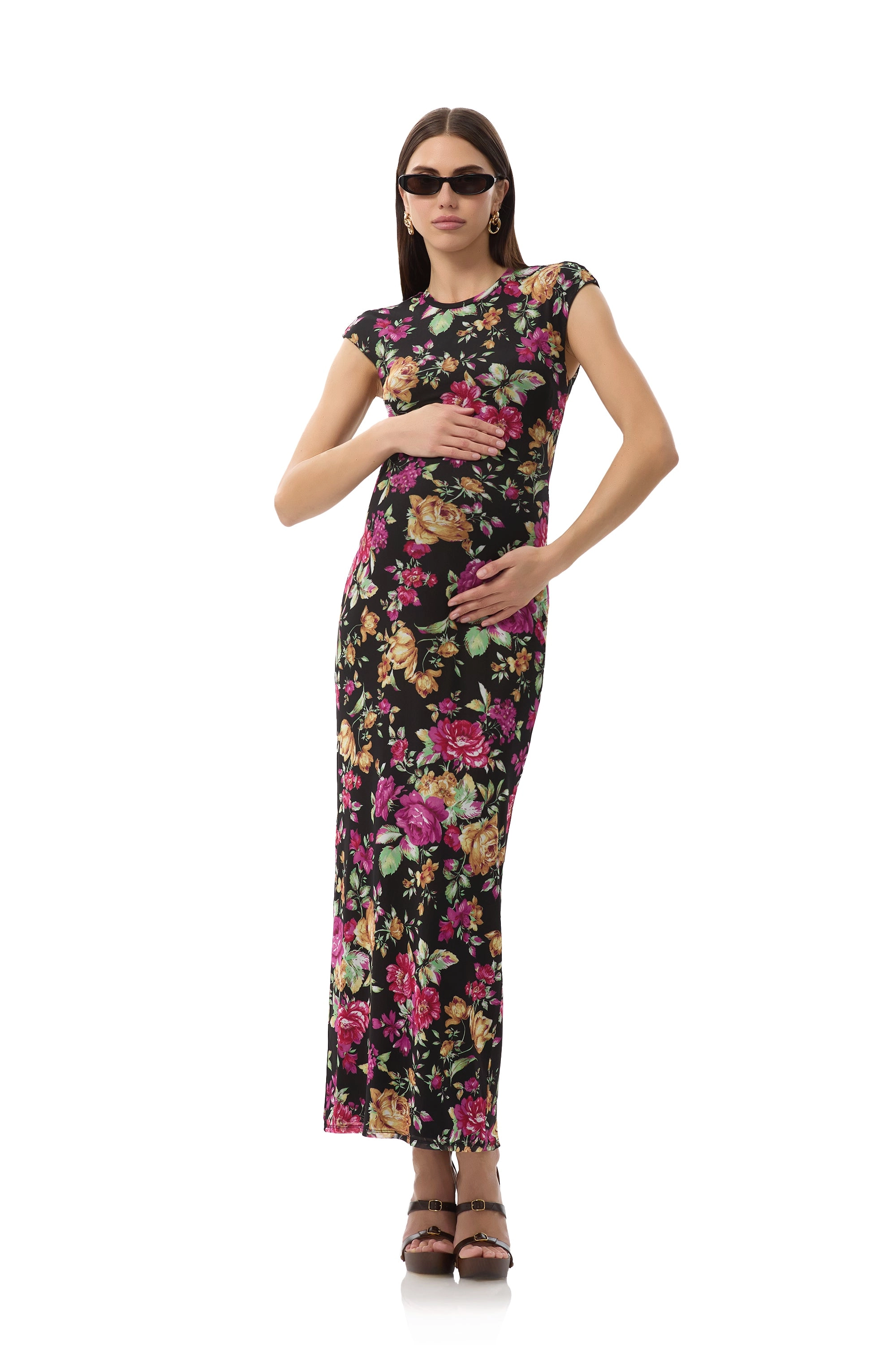 Cody Dress - Dusted Floral