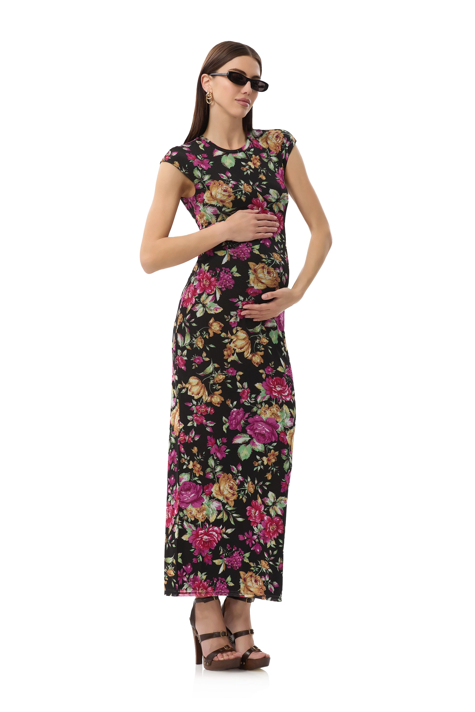 Cody Dress - Dusted Floral