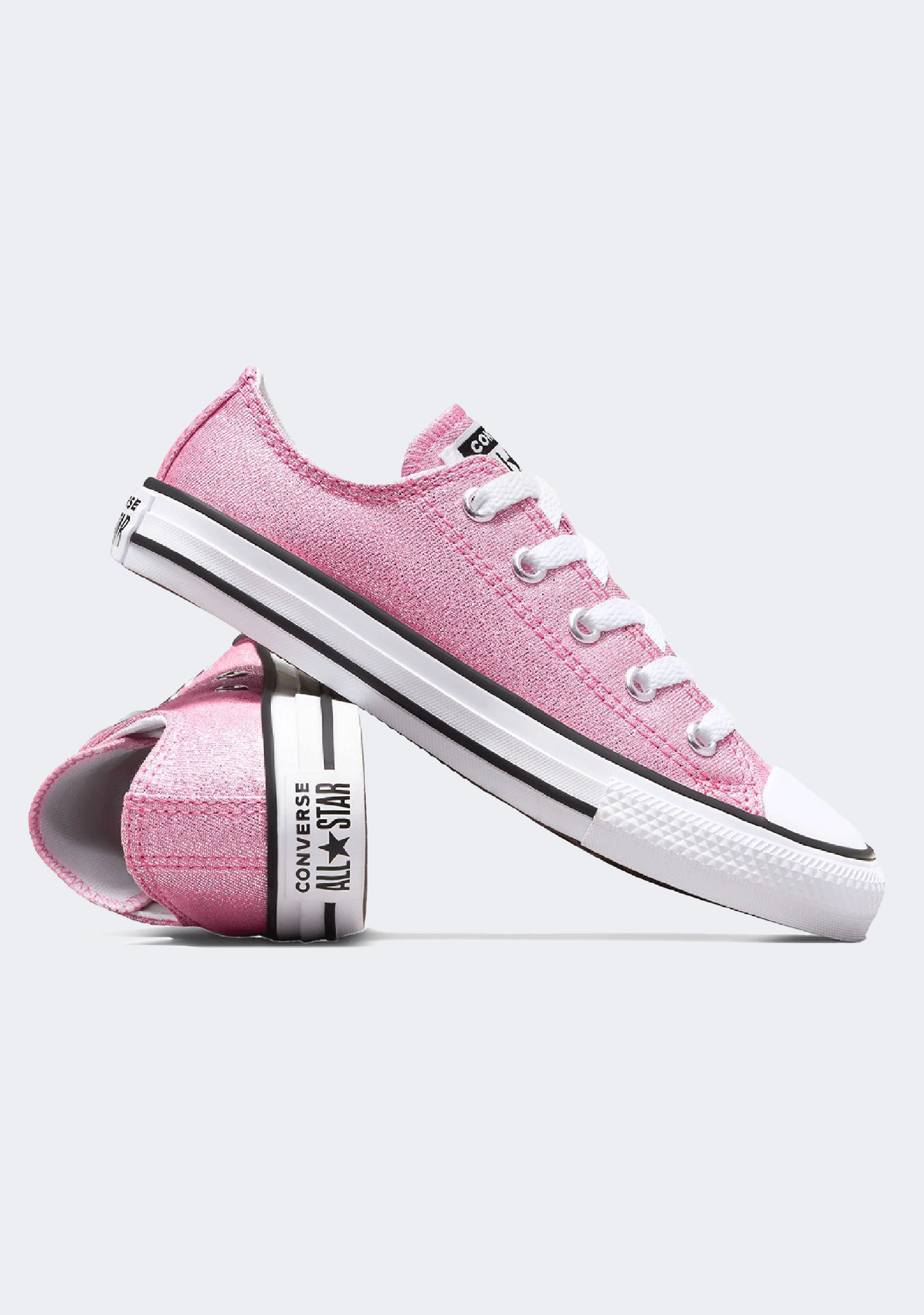 Converse Kids Chuck Taylor All Star 2V Prism Glitter Low Top