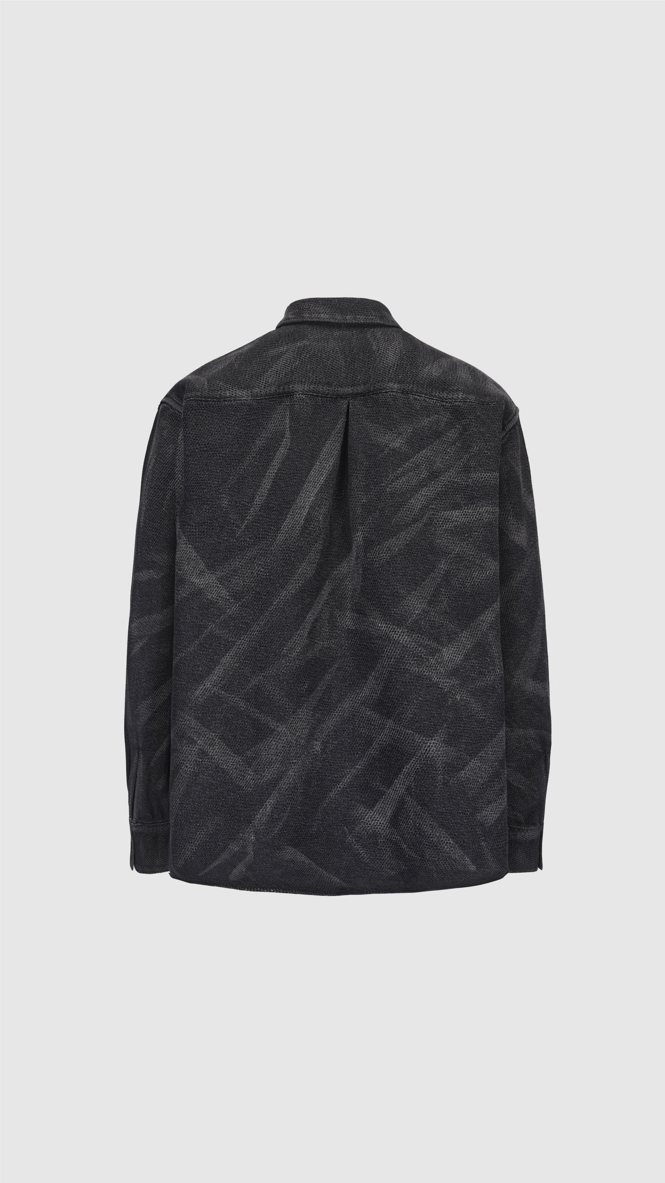 Cotton Polyester Jersey Shirt Jacket
