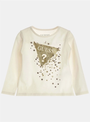 Cream Long Sleeve T-Shirt (2-7)