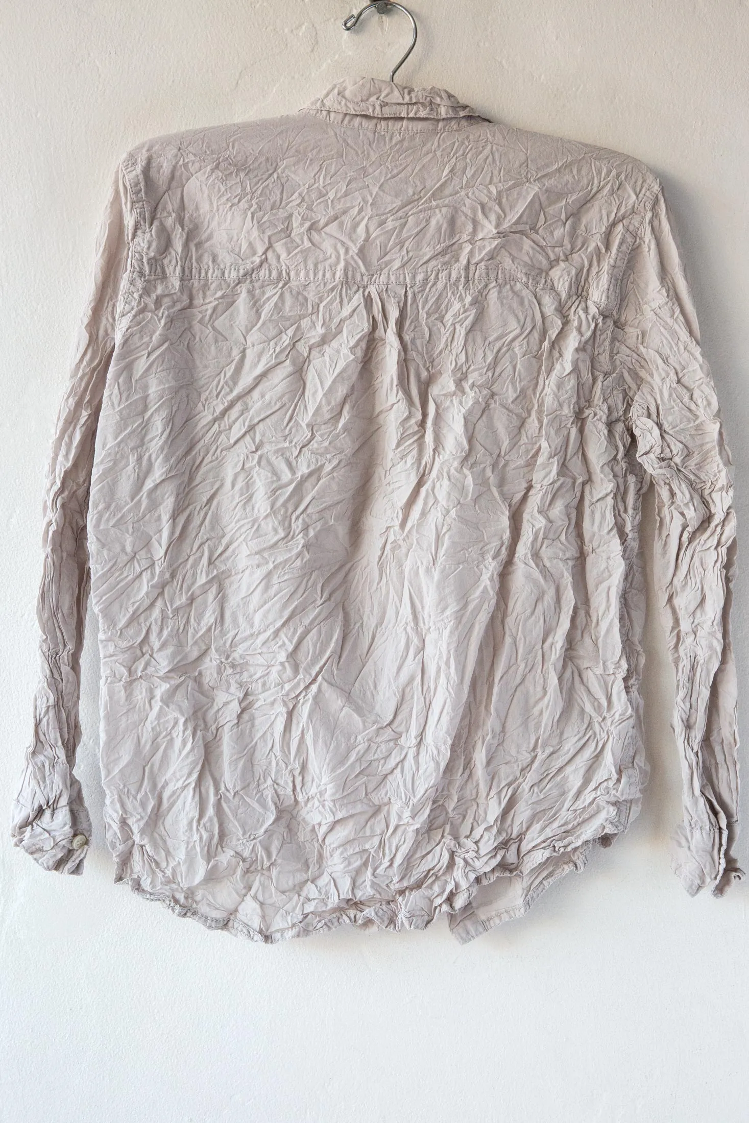 Crinkle Fitted Shirt