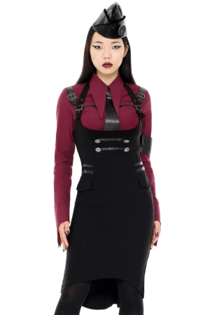 Darkwave Division Midi Skirt [B] - Resurrect