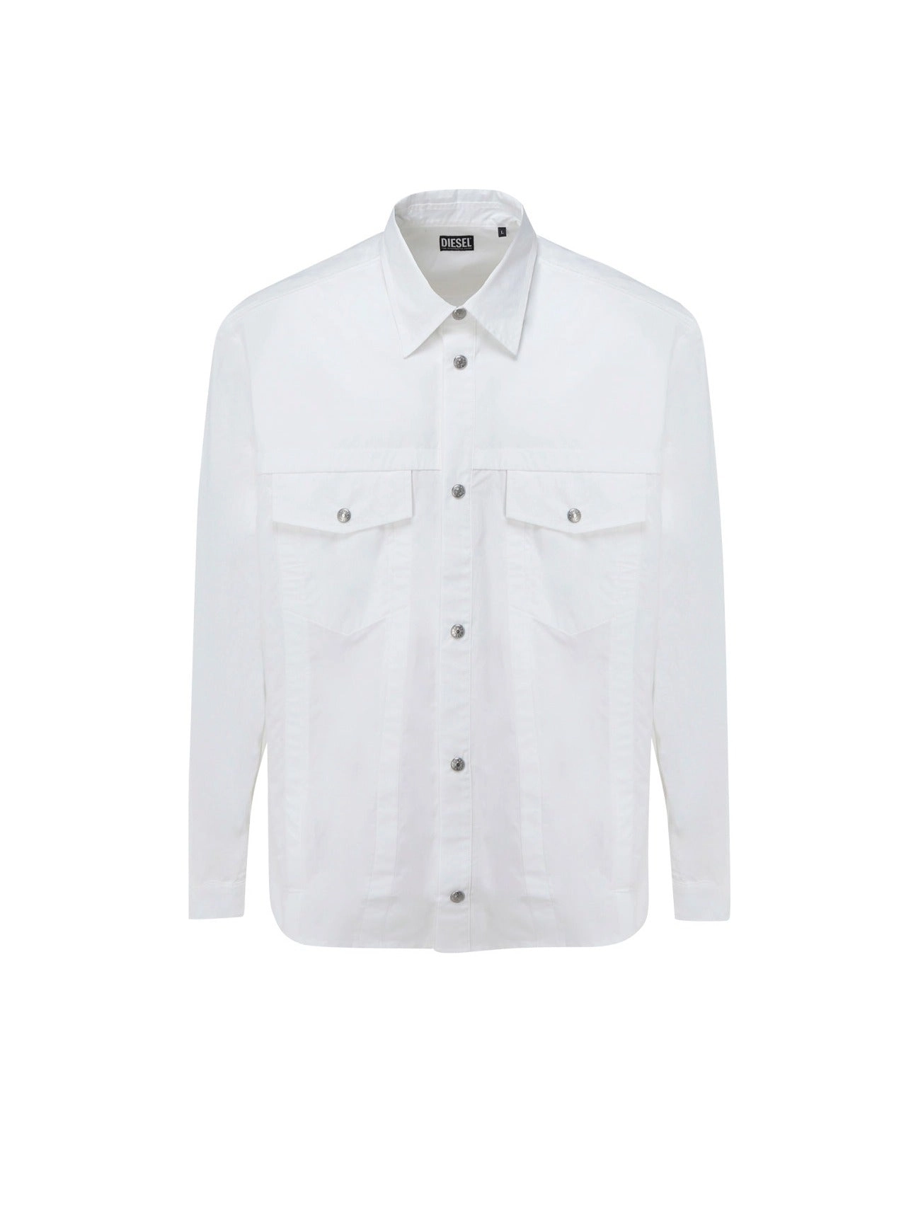 Diesel Long-Sleeved Denim Shirt
