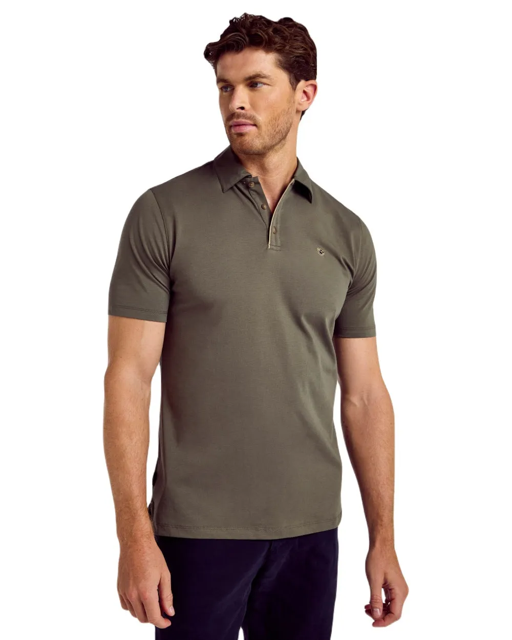 Dubarry Mens Kilmurray Three Button Polo Shirt
