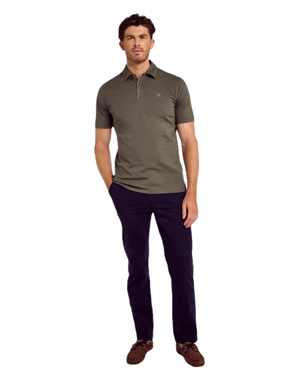 Dubarry Mens Kilmurray Three Button Polo Shirt