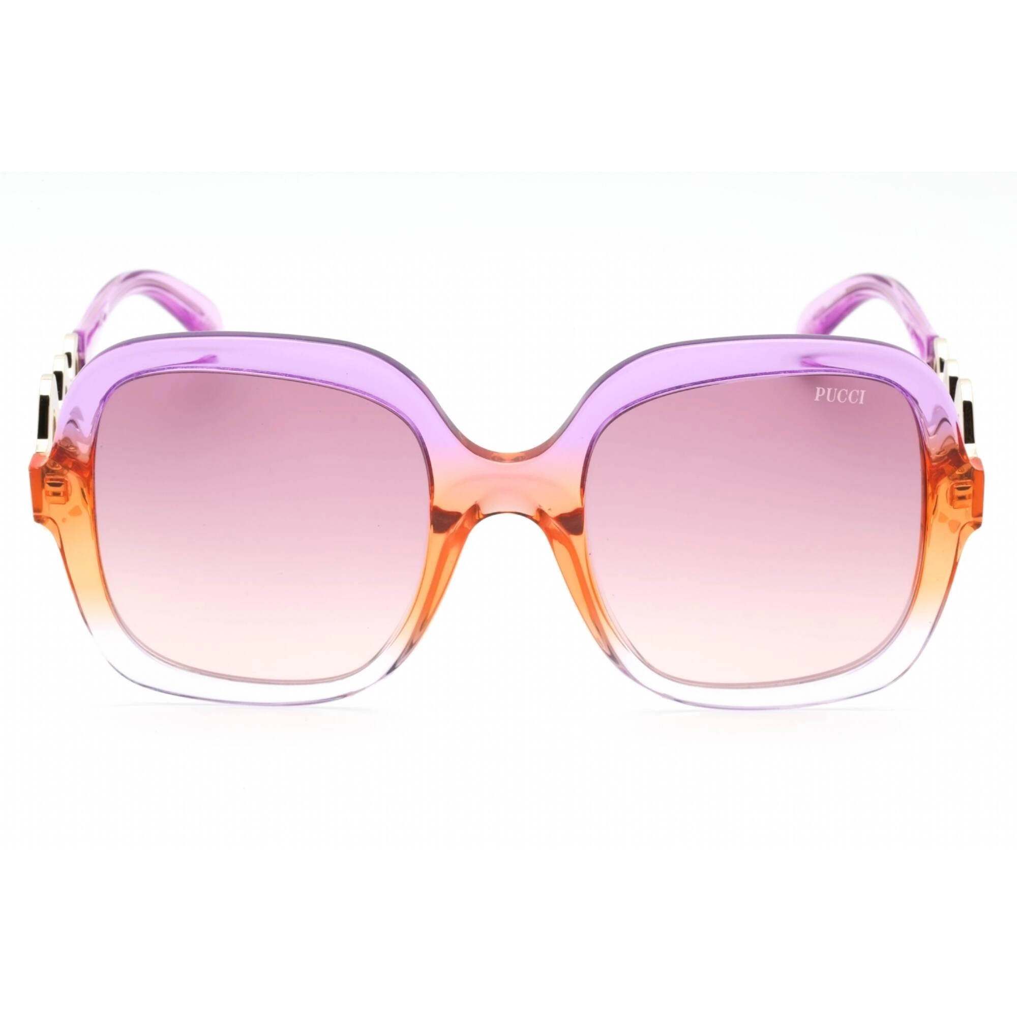 Emilio Pucci Women's Sunglasses - Violet/Other Oversized Plastic Frame | EP0173 83Z