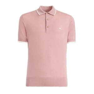 Etro Logo Embroidered Polo Shirt