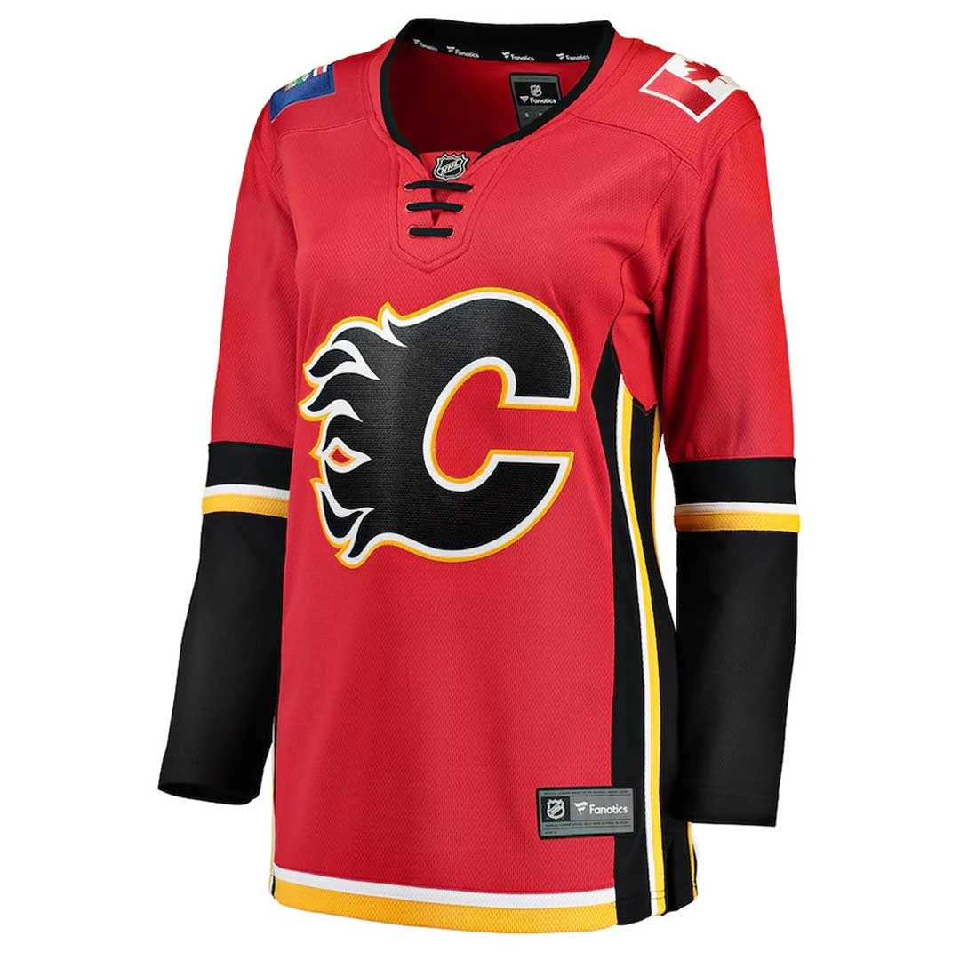 Fanatics - Women's Calgary Flames Alt Breakaway Jersey (879W CALX 2C BWX)