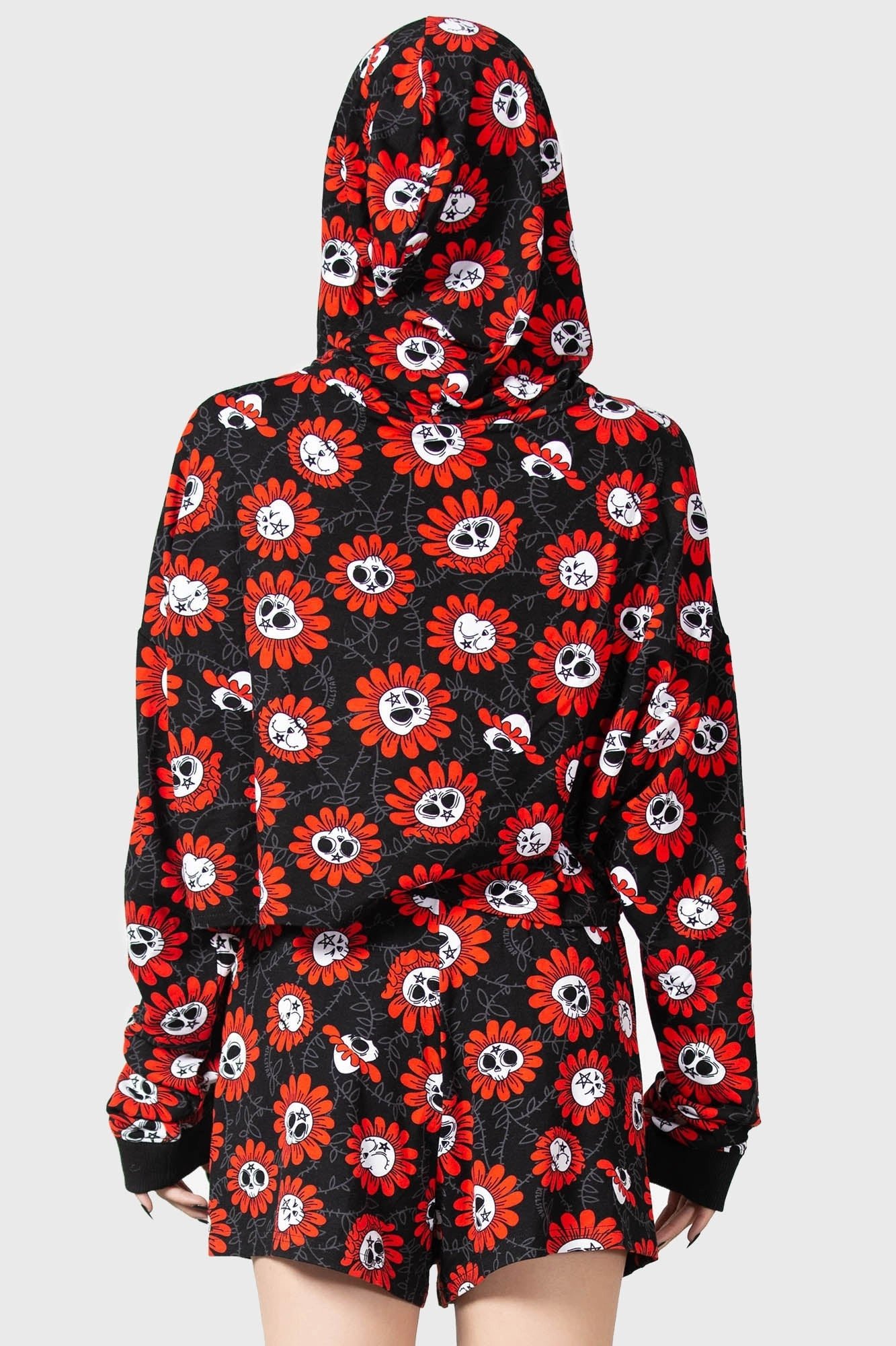 Gloom Daze Crop Hoodie