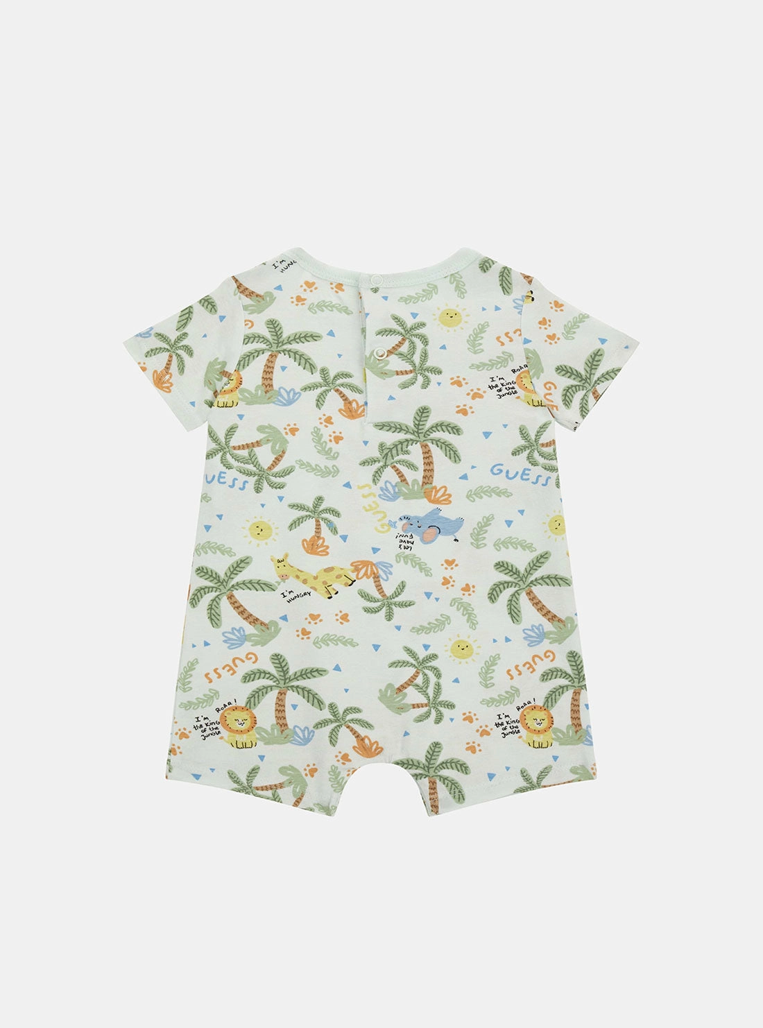 Green Animal Print Onesie (3-12M)