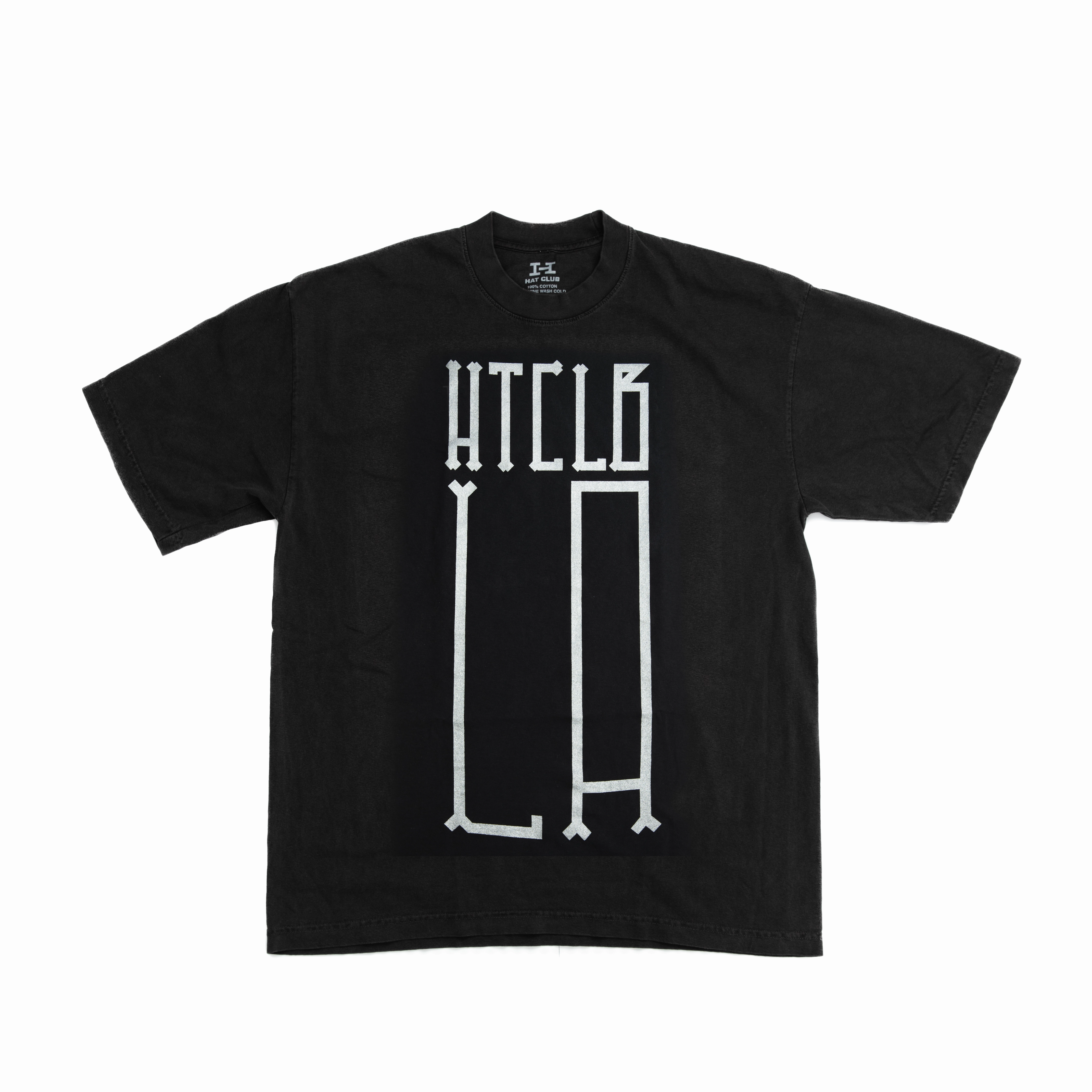Hat Club Reflective LA Tee - Black