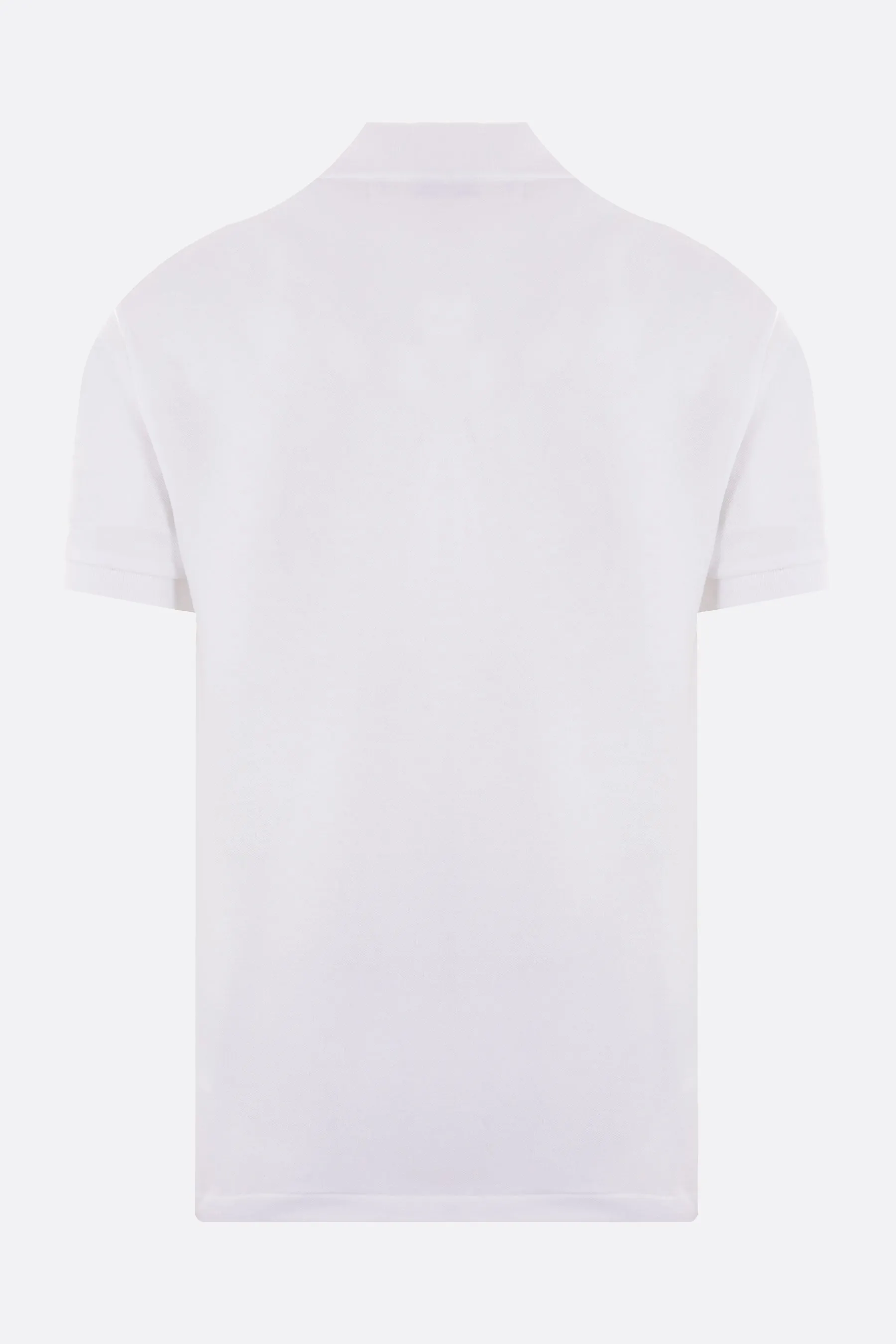 Heart logo patch piquet polo shirt