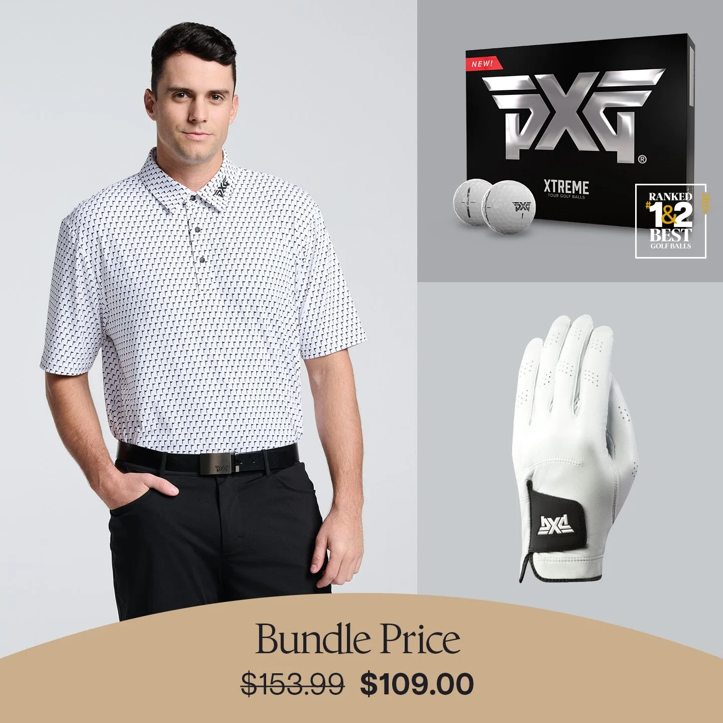 Hit-the-Course Bundle - White