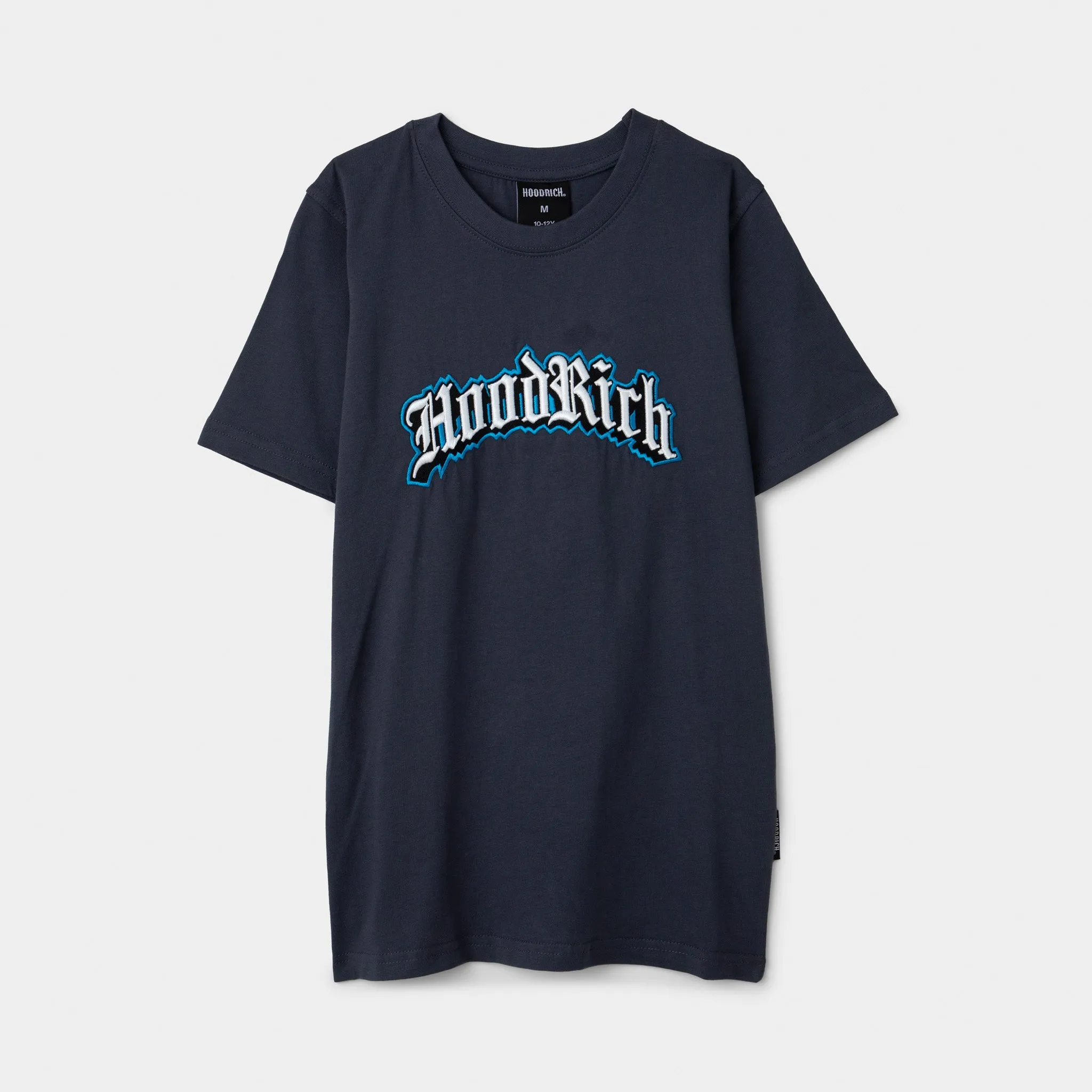 Hoodrich Juniors' Gothic Regular Tshirt Ombre Blue / White - Diva Blue