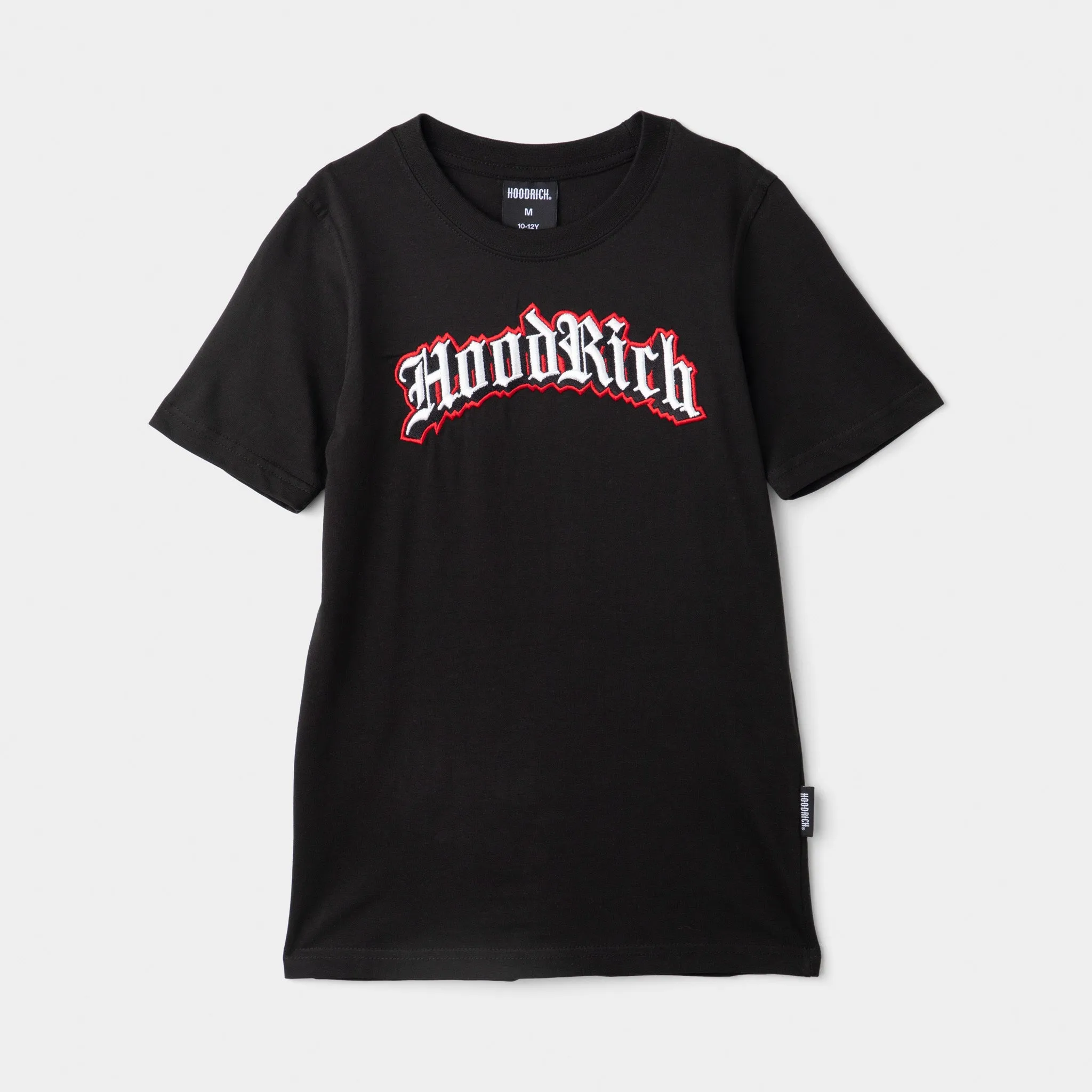 Hoodrich Juniors' Gothic T-Shirt Black / White - Lychee