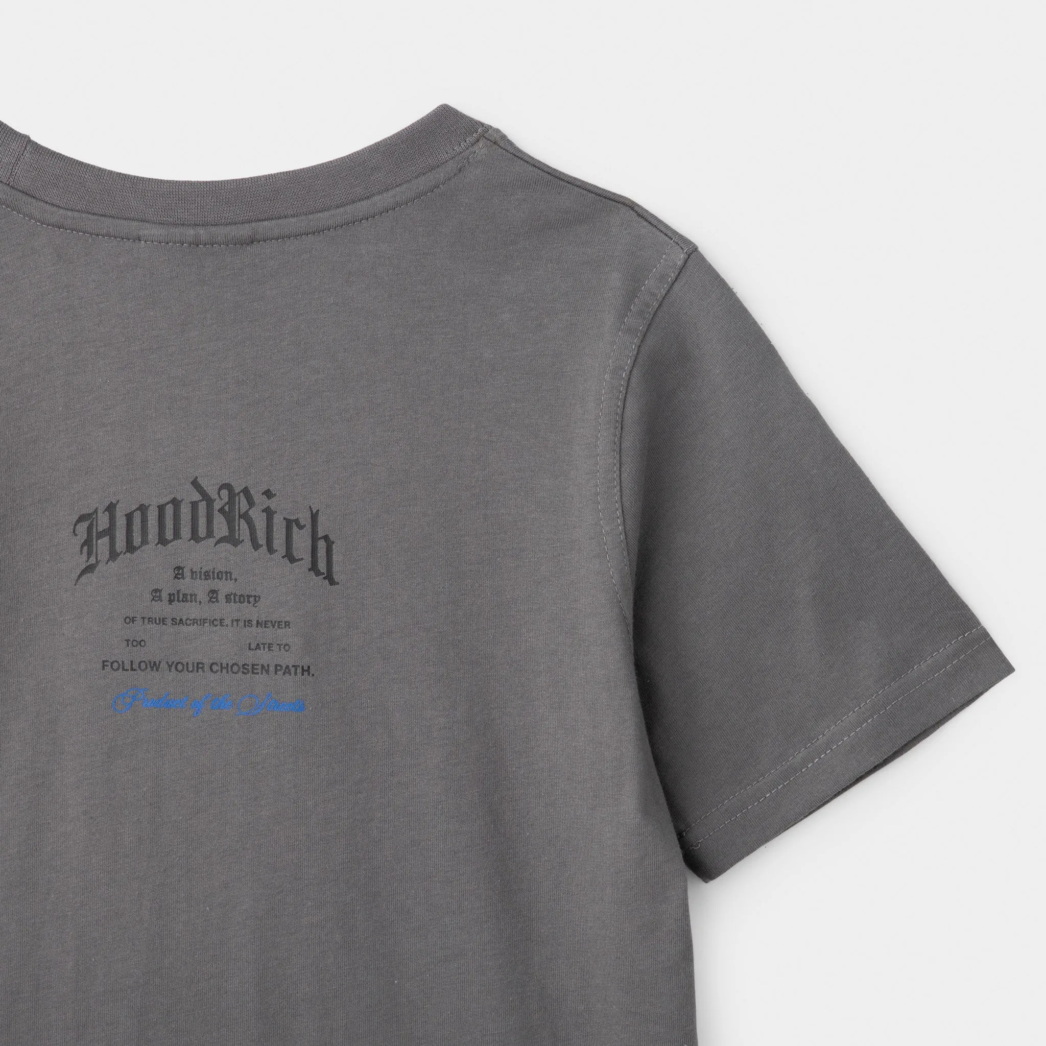Hoodrich Juniors' Gothic T-Shirt Lava Smoke / Black - Blue Lolite
