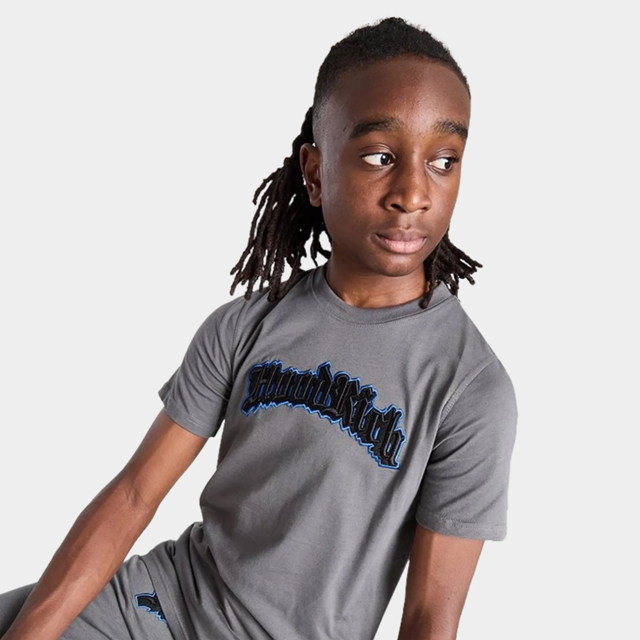 Hoodrich Juniors' Gothic T-Shirt Lava Smoke / Black - Blue Lolite