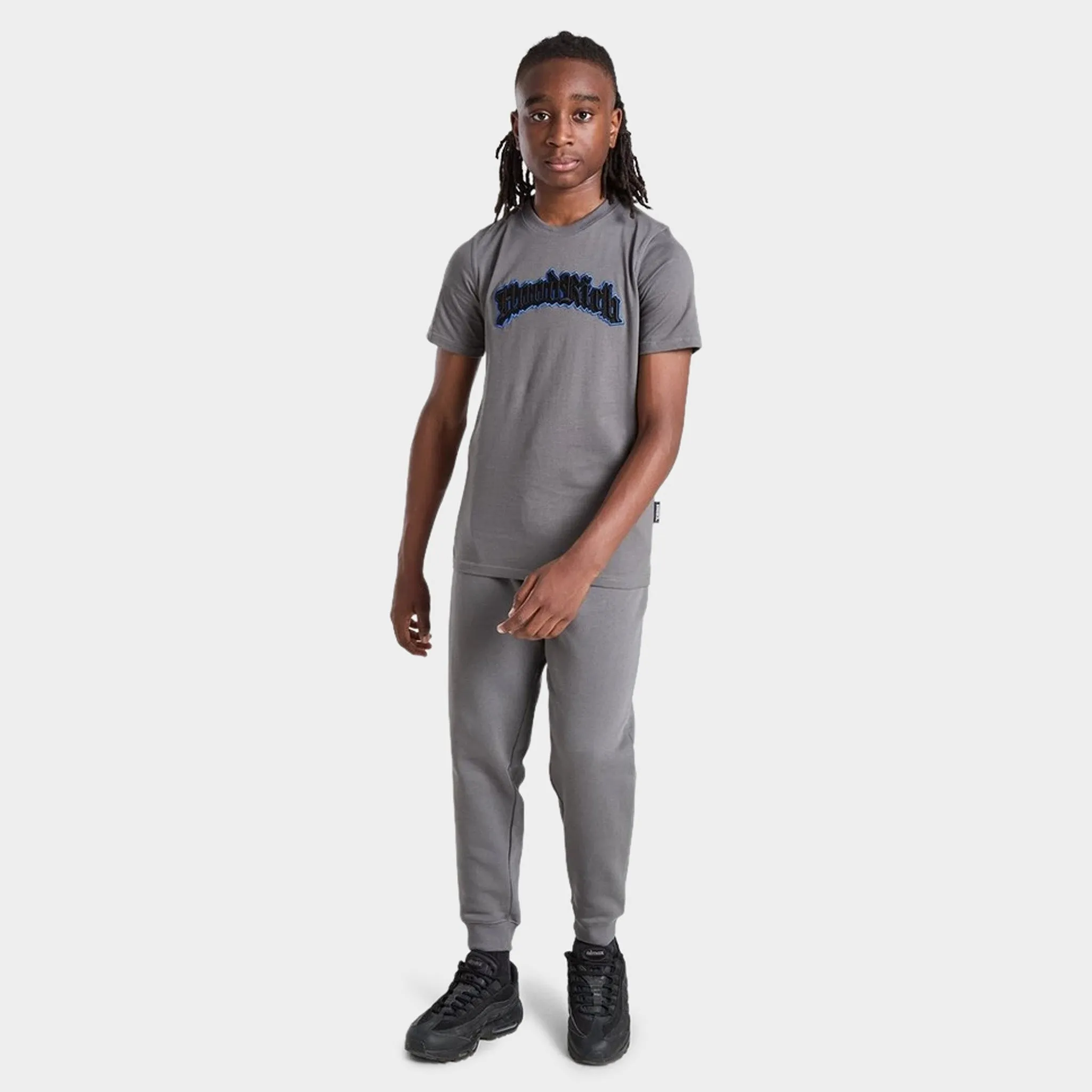 Hoodrich Juniors' Gothic T-Shirt Lava Smoke / Black - Blue Lolite