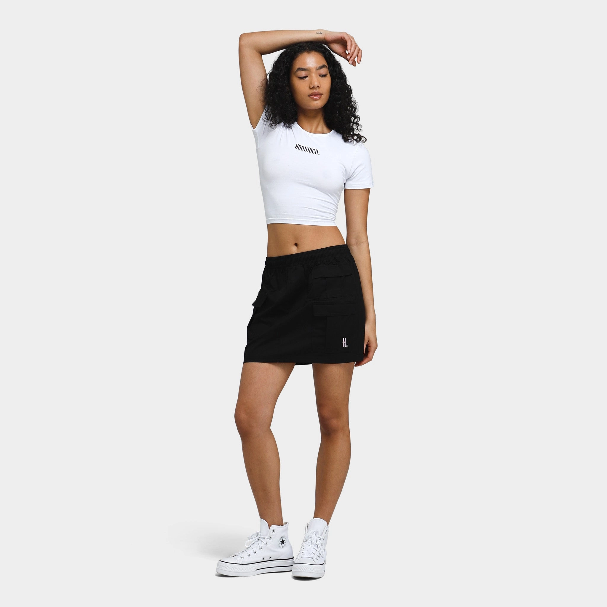 Hoodrich Women's OG Surya Fitted T-shirt / White