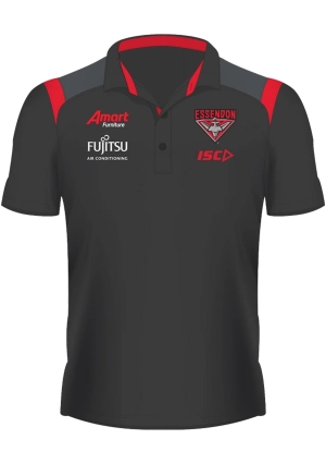 ISC KIDS ESSENDON MEDIA POLO
