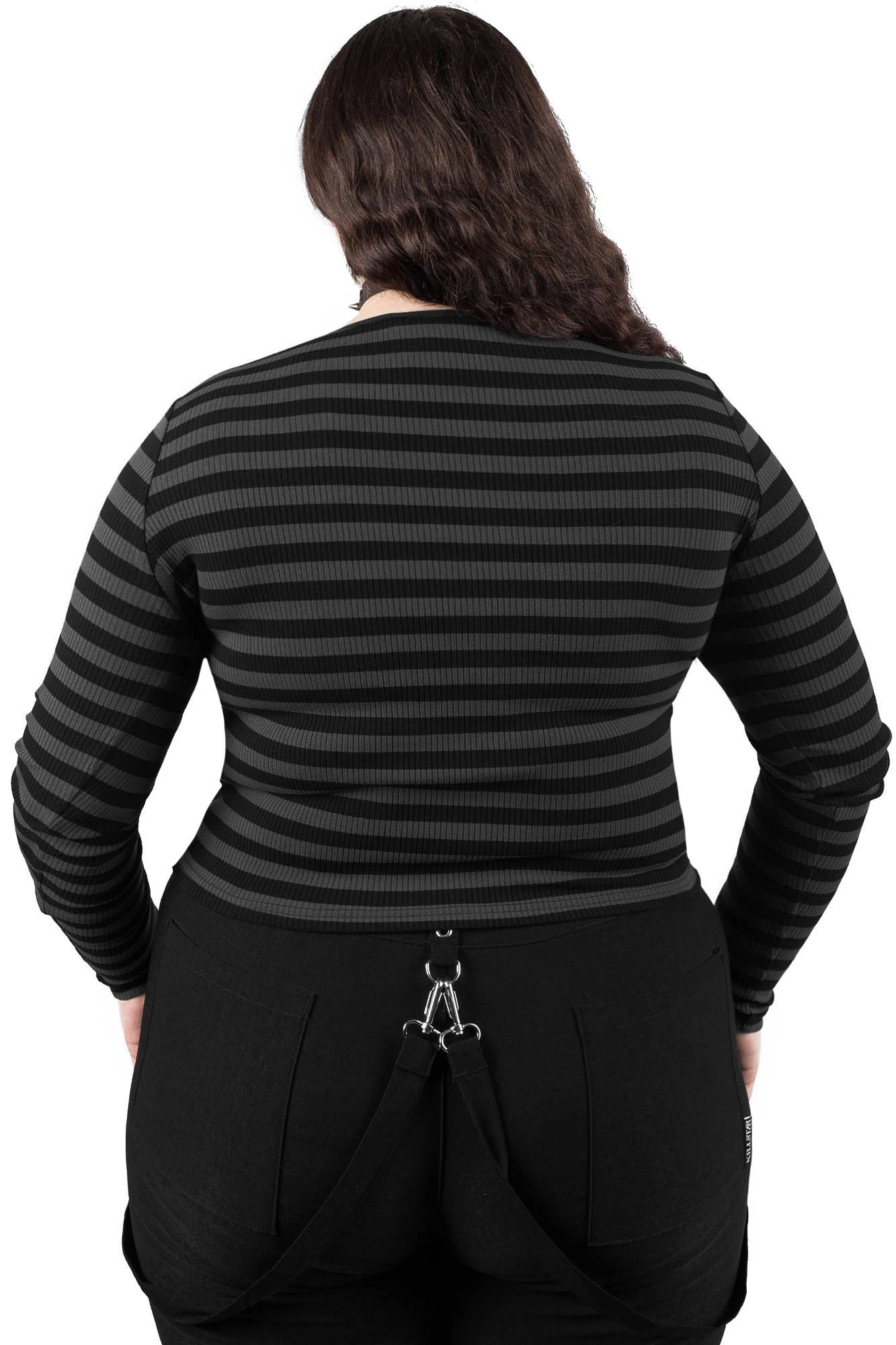 Izora Ribbed Top [GREY]