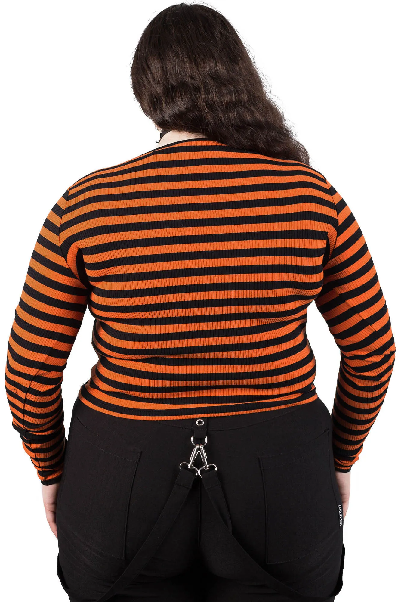Izora Ribbed Top [PUMPKIN]