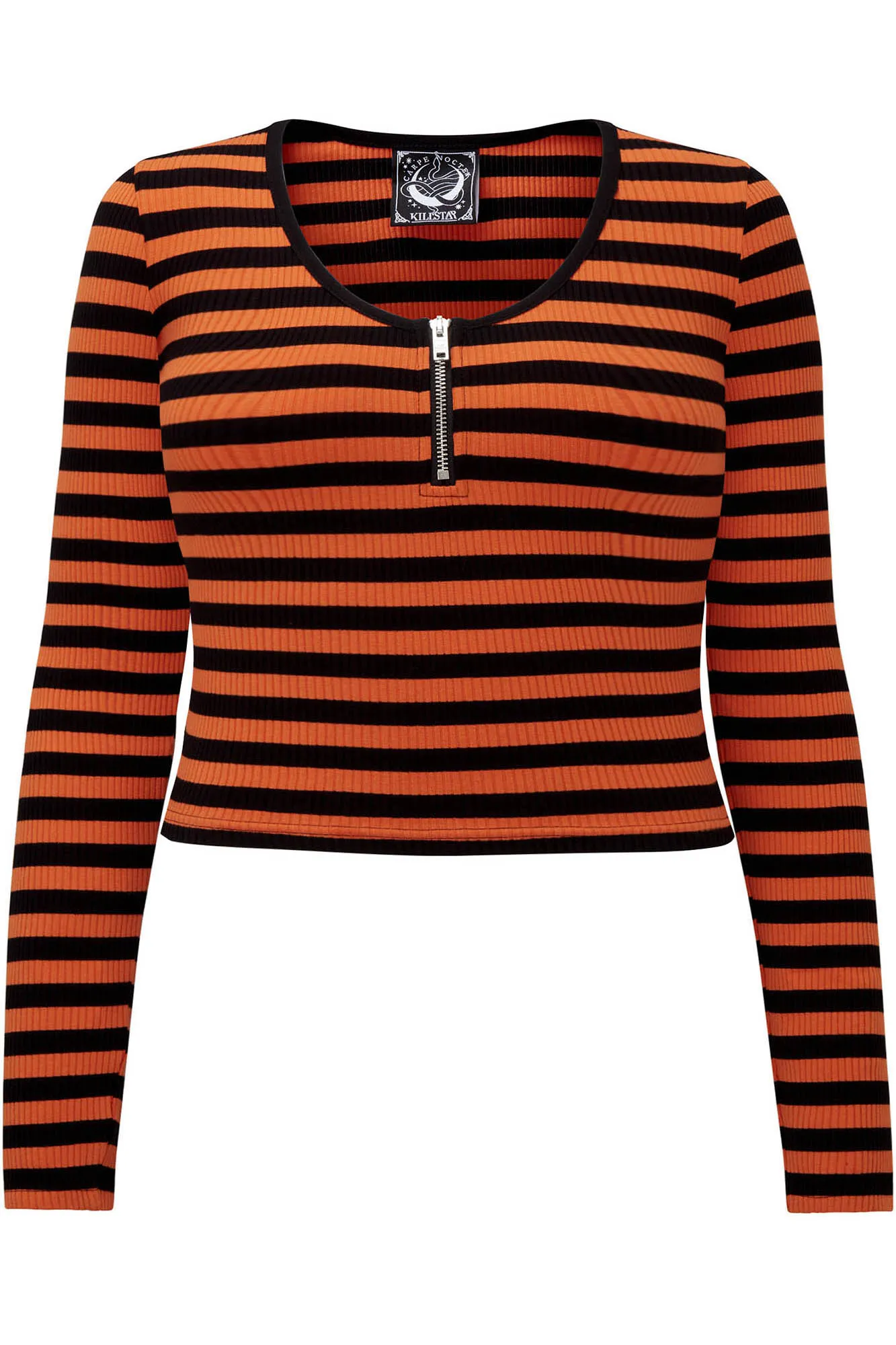 Izora Ribbed Top [PUMPKIN]