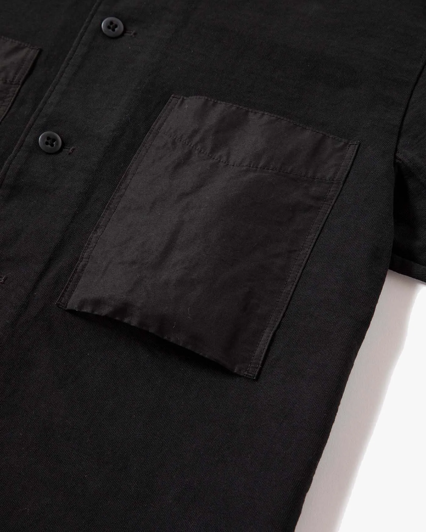 Jackman Dotsume Baseball Shirt - Black