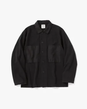 Jackman Dotsume Baseball Shirt - Black